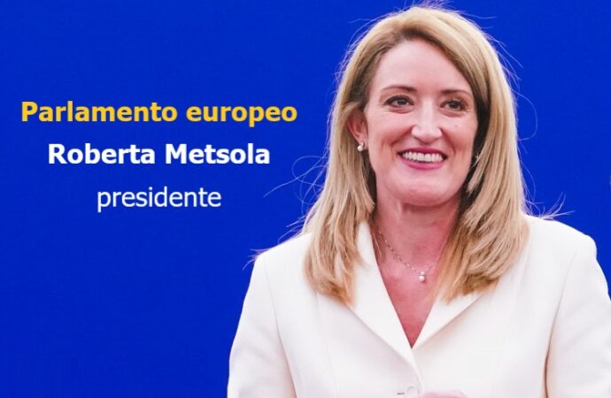 Parlamento europeo, Roberta Metsola eletta presidente
