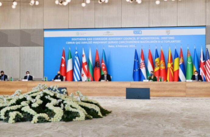 Azerbaigian, Aliyev all’VIII riunione Ministeriale del Consiglio Consultivo del Corridoio Meridionale del Gas