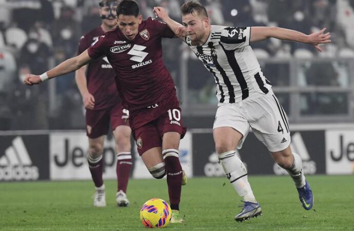Calcio, Juve-Torino 1-1, de Ligt e Belotti: botta e risposta nel derby