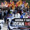 Madrid, manifestazione a favore della pace e contro il vertice Nato