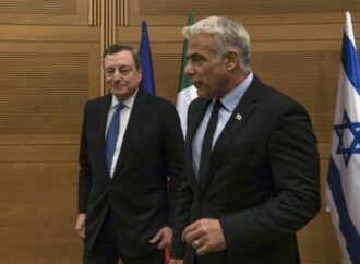 Draghi in Israele: “Italia cerca pace e rifiuta ogni discriminazione”
