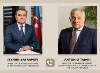 Azerbaigian-Italia: colloquio telefonico tra i due ministri degli Esteri, Bayramov e Tajani