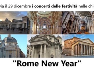 Al via il 29 dicembre i concerti delle festività nelle chiese “Rome New Year