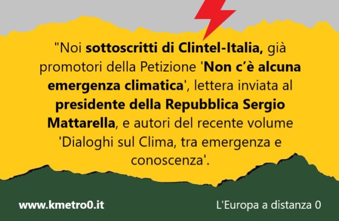 Clima: Clintel, ‘basta con disinformazione, non c’è un’emergenza’