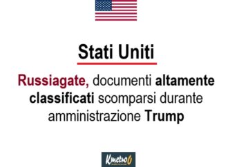 Usa, Russiagate: documenti scomparsi durante amministrazione Trump