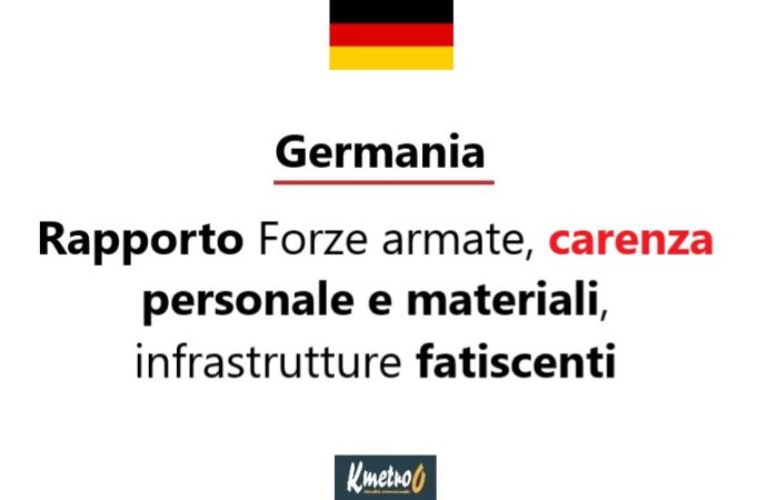 Rapporto Forze armate tedesche carenza personale e materiali