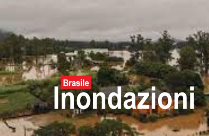 Brasile, oltre 90 morti per le inondazioni, 155 mila sfollati