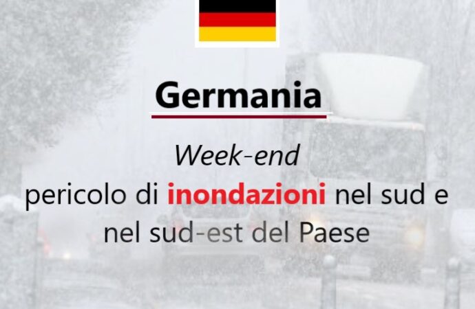 Germania: pericolo di inondazioni nel sud e nel sud-est del Paese