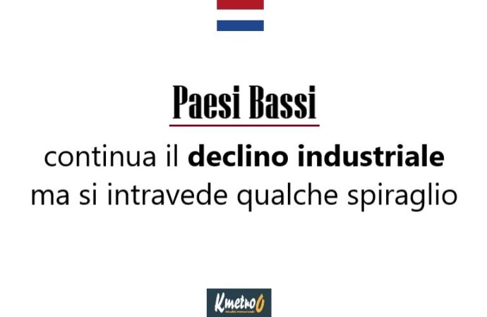 Paesi Bassi, continua il declino industriale ma si intravede qualche spiraglio