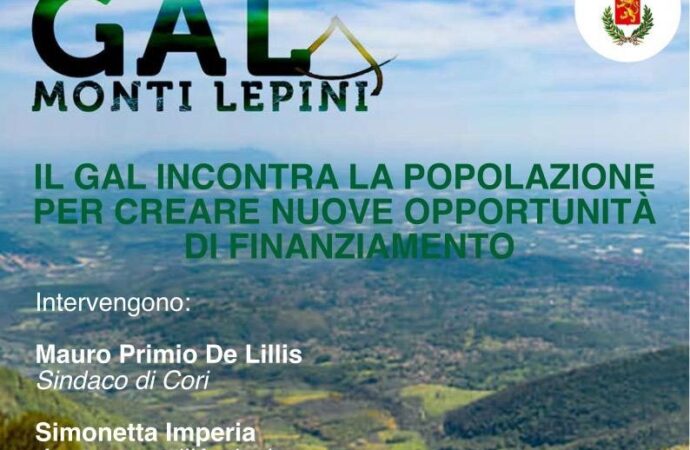 Il GAL incontra la popolazione per creare nuove opportunità di finanziamento