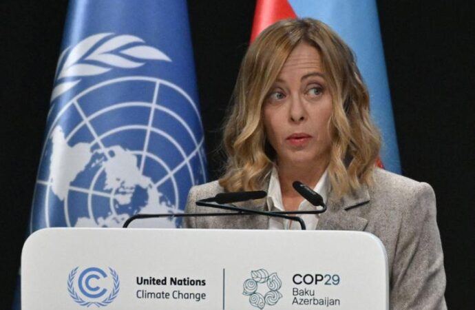 Cop29, Meloni : “Proteggere ambiente con approccio pragmatico e non ideologico”