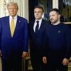 Ucraina, incontro Trump-Zelensky-Macron: “Insieme per la pace”