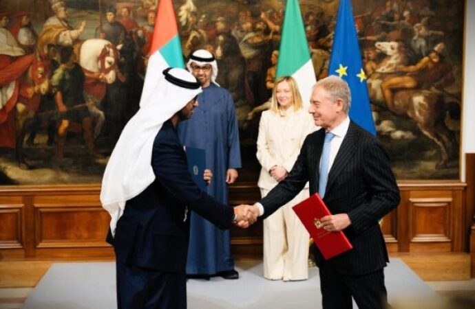 Italia-Emirati, accordi per oltre 40 milioni di dollari di investimenti