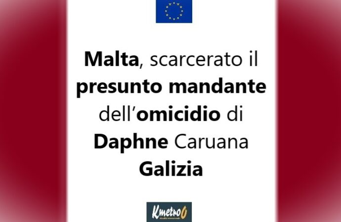 Malta, scarcerato il presunto mandante dell’omicidio di Daphne Caruana Galizia